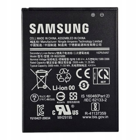 Bateria Samsung Galaxy XCover 5 G525 Nowa Oryginalna Service Pack 3000 mAh