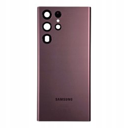 Klapka Samsung Galaxy S22 Ultra S908 Burgundowa Oryginalna Demontażowa Grade A