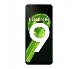 Wyświetlacz Realme 9 RMX3521 Czarny Oryginalny z Ramką Szyba