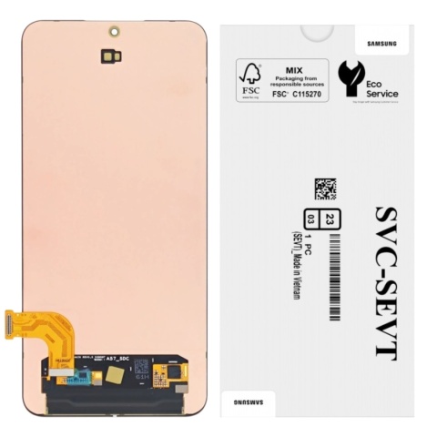 Oryginalny Wyświetlacz Samsung Galaxy A57 5G A576 Nowy Service Pack Super Amoled GH82-39283A + zestaw wklejek