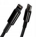 KABEL BASEUS PD20W TYPE-C TO LIGHTNING 1M BLACK