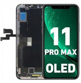 WYŚWIETLACZ LCD SZYBA APPLE IPHONE 11 PRO MAX OLED GRATIS NARZĘDZIA WKLEJKA