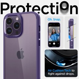 Etui SPIGEN ULTRA HYBRID iPHONE 14 PRO DEEP PURPLE