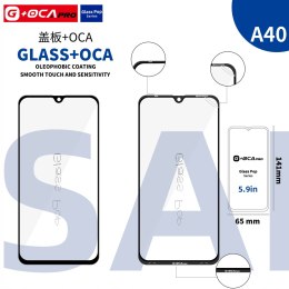 SZYBA OCA KLEJ SAMSUNG A40 A405 WARSTWA OLEOFOBOWA