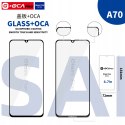 SZYBA OCA KLEJ SAMSUNG A70 A705 WARSTWA OLEOFOBOWA