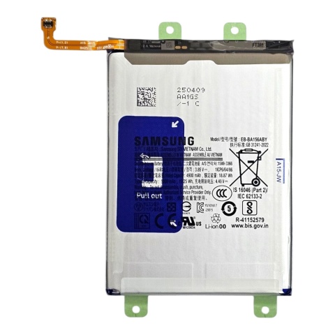 Bateria Samsung Galaxy A15 4G A155 / A15 5G A156 Nowa Oryginalna Service Pack 4500 mAh EB-BA156ABY