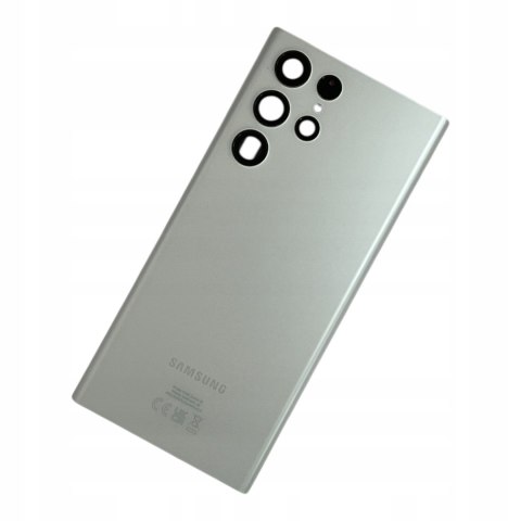 Klapka Samsung Galaxy S22 Ultra S908 Biała Oryginalna Demontażowa Grade A Klapka Samsung Galaxy S22 Ultra S908 Biała Oryginalna Demontażowa Grade A