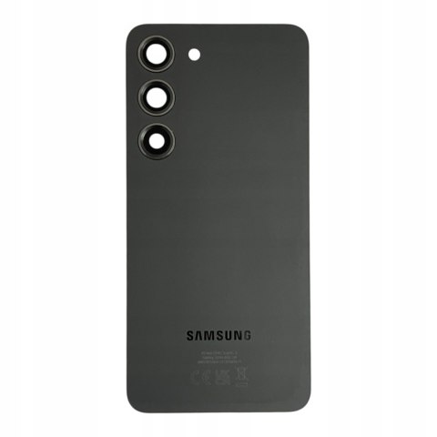 Klapka Samsung Galaxy S23 S911 Czarna Oryginalna Demontażowa Grade A Klapka Samsung Galaxy S23 S911 Czarna Oryginalna Demontażowa Grade A