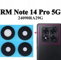 Szkła aparatu Xiaomi Redmi Note 14 Pro 5G szkiełko obiektywów wklejki klej
