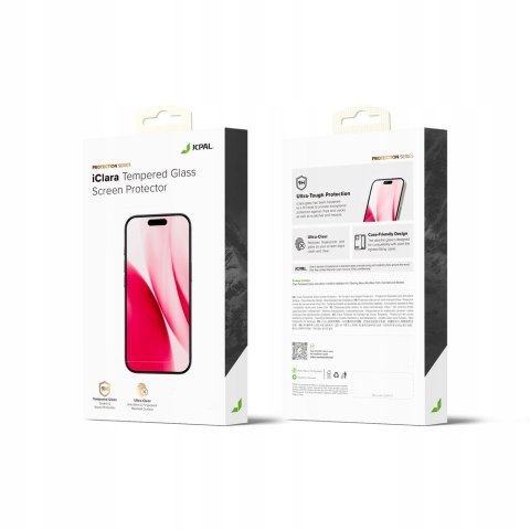 Szkło hartowane JCPAL iClara Apple iPhone 17 szkiełko ochronne Premium Szkło hartowane JCPAL iClara Apple iPhone 17 szkiełko ochronne Premium
