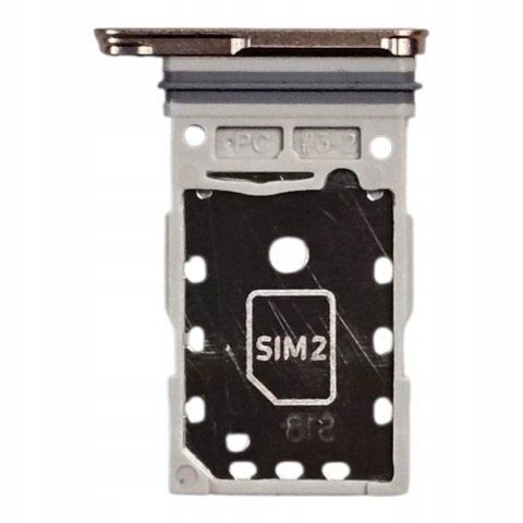 Tacka SIM Samsung Galaxy S25 / S25 Plus Oryginalna Szufladka na kartę Złota Tacka SIM Samsung Galaxy S25 / S25 Plus Oryginalna Szufladka na kartę Złota