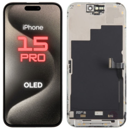 Wyświetlacz OLED Apple iPhone 15 Pro Gratis narzędzia wklejka LCD Ekran