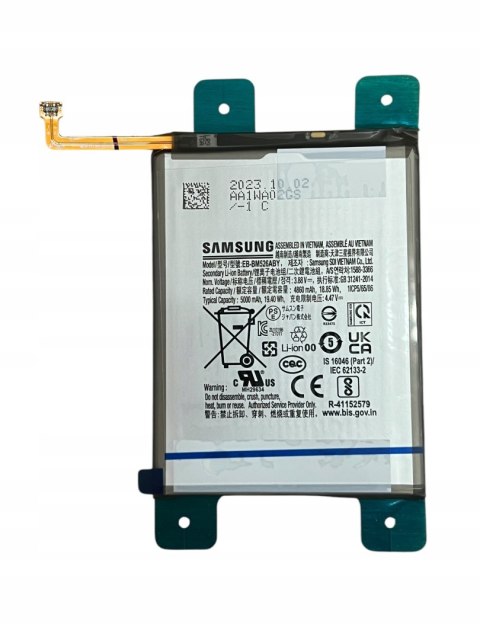 Bateria Samsung Galaxy M52 5G M526 Nowa Oryginalna Service Pack 5000mAh Bateria Samsung Galaxy M52 5G M526 Nowa Oryginalna Service Pack 5000mAh