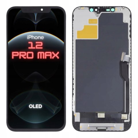 Wyświetlacz OLED Apple iPhone 12 Pro Max Gratis narzędzia wklejka LCD Ekran Wyświetlacz OLED Apple iPhone 12 Pro Max Gratis narzędzia wklejka LCD Ekran